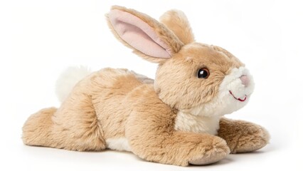 Obraz premium Beige Plush Rabbit Toy