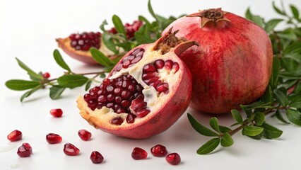 Pomegranate Fruit Still Life
