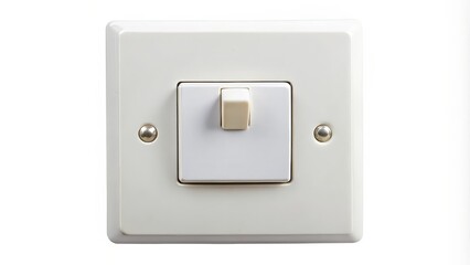 White Electrical Switch