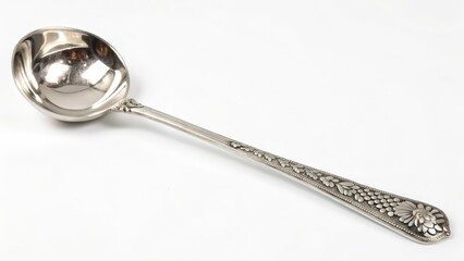Ornate Silver Spoon