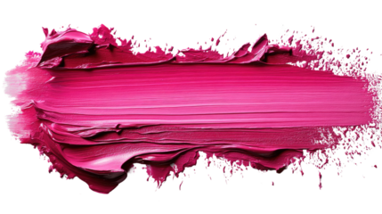 Bold Pink Lipstick Swatch: A vibrant and bold swipe of pink lipstick, rich in pigment, showcases the intense colour and creamy texture, making a statement of beauty and confidence.