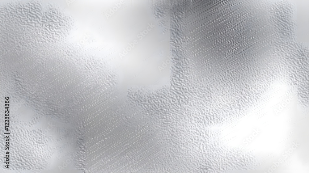 Leinwandbilder minimalist silver toned abstract background with a fine grainy texture and gentle light reflections 