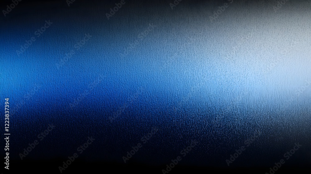 Poster Mesmerizing Digital Gradient Backdrop with Textured Depth and Atmospheric Allure  A rich blue gradient seamlessly fades into a deep black