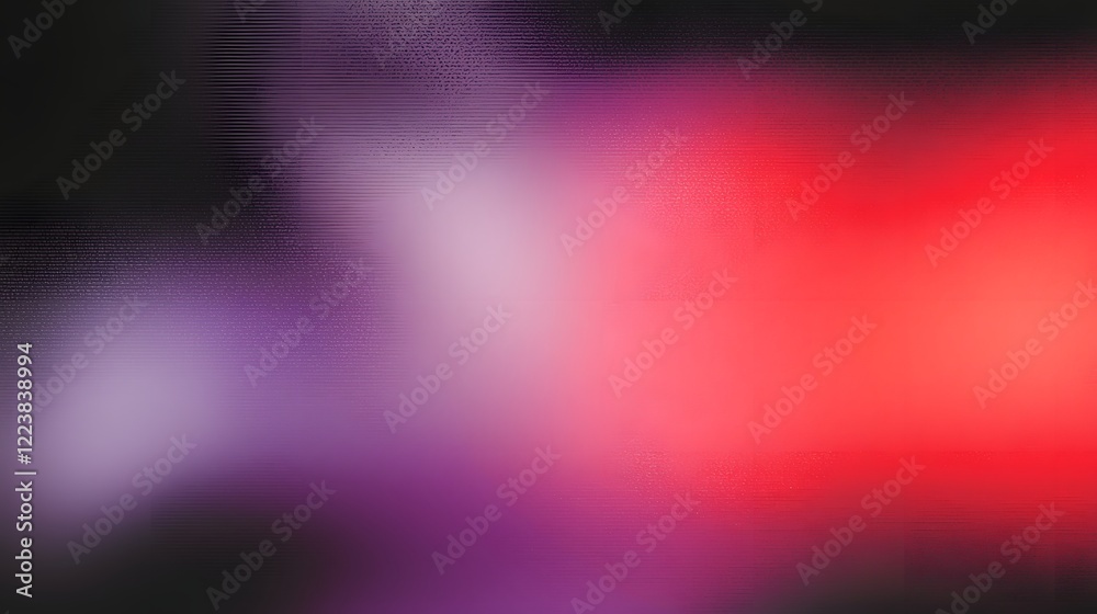 Aufkleber Mesmerizing Flowing Gradient Abstract Background with Vibrant Glowing Colors and Smooth Textures  This digital artwork features a dynamic and captivating gradient design with smooth flowing colors