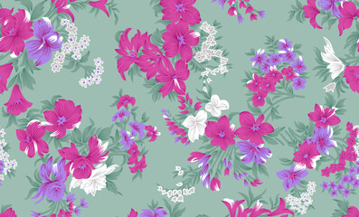 Allover Digital Designs with Dynamic Visual Effects