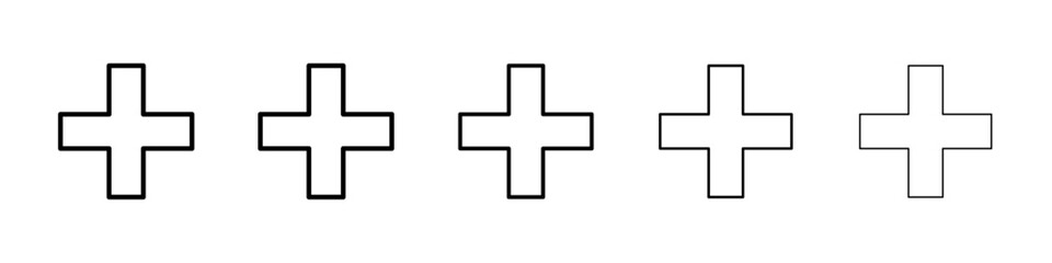 Add icon Vector logo sign