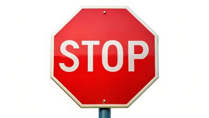 Obraz premium Octagonal Stop Sign