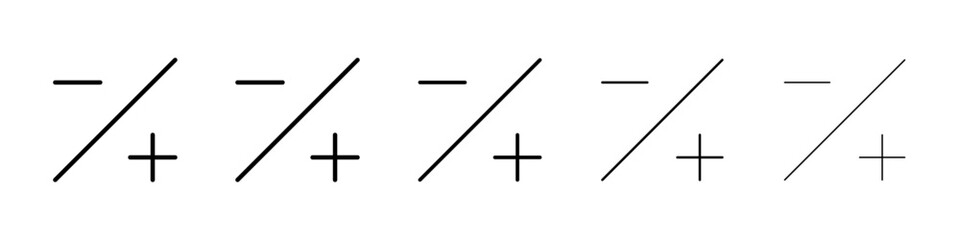 Calculation icon Vector logo sign