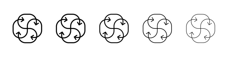 Connection tips icon Vector logo sign