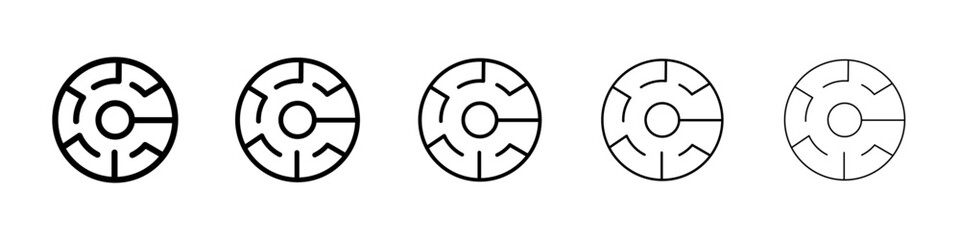 Gear icon Vector logo sign