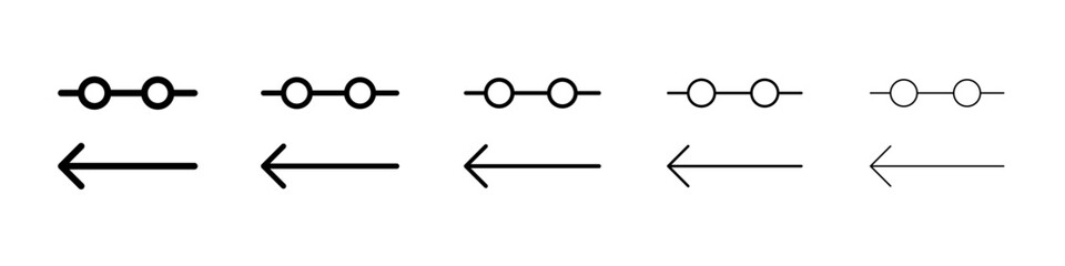 Incoming icon Vector logo sign