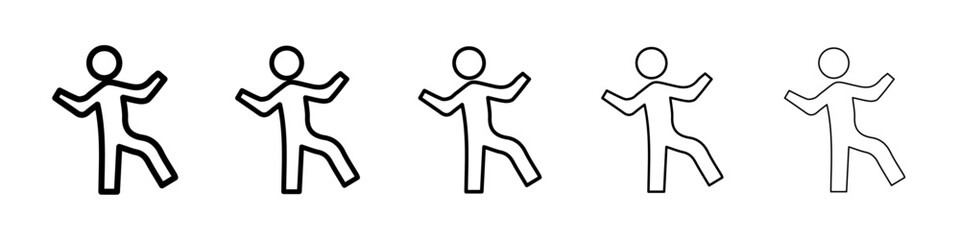 Juggling icon Vector logo sign