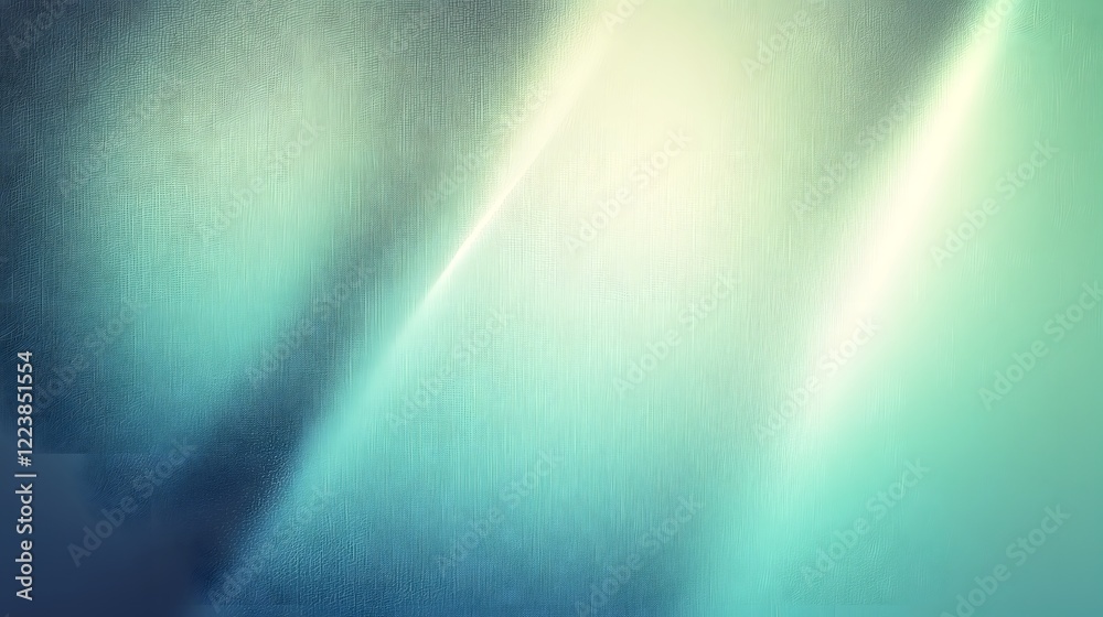 Leinwandbilder Vibrant Turquoise Green Gradient with Subtle Light Leaks and Grain Effect Creating a Stylish and Contemporary Background for Various Uses in Digital Art Graphic Design and Multimedia Projects
