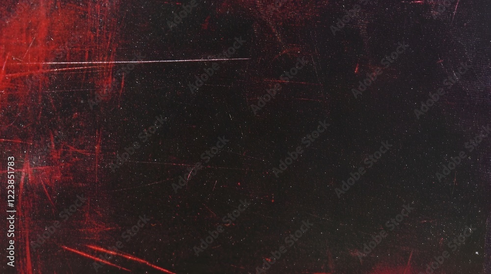 Fototapete captivating vintage abstract with red light leaks and cinematic textures for overlays and background