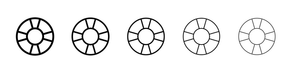 Obraz premium Rim icon Vector logo sign