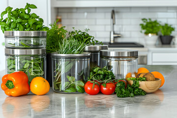 reusable food storage containers AI generative