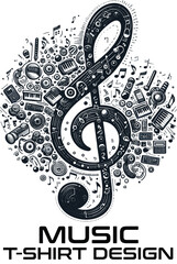 Music Vector Logo Design