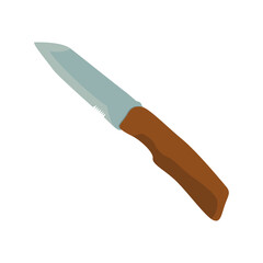 Knife Camping Outdoor Illustration
