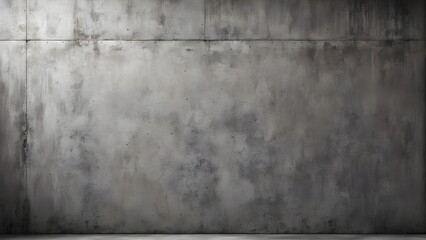 Fototapeta premium High-resolution image of a textured grey concrete wall with subtle shadows, ideal for backgrounds and design projects.