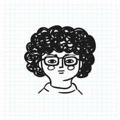 people avatar sketch design illustration hand drawn