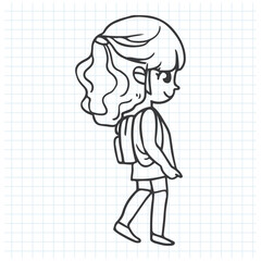 children sketch design illustration hand drawn