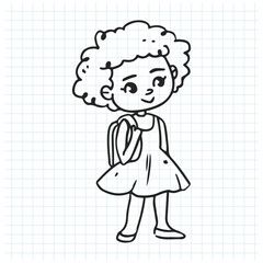 childern sketch design illustration hand drawn
