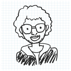 people avatar sketch design illustration hand drawn