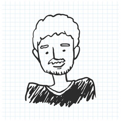 people avatar sketch design illustration hand drawn
