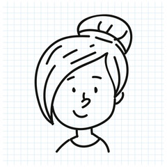 people avatar sketch design illustration hand drawn