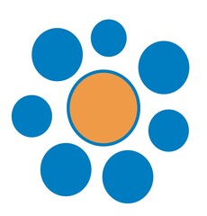 abstract background with circles