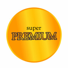 This image is badge label of premium 