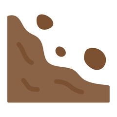 Obraz premium landslide icon