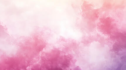 Obraz premium un fondo color rosa efecto humo o nubes en tonos pastel con pintura degradado o desvanecido diseño con espacio de copia