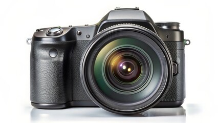 DSLR Camera with Large Lens