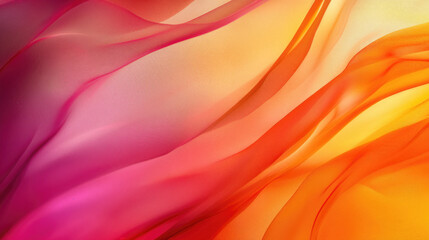 Fototapeta premium Abstract Flowing Colorful Fabric Layers Illustration for Art and Design Inspiration