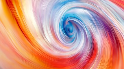 Obraz premium Bright Vortex of Data Representing Communication and Connectivity in Abstract Form