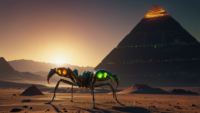 Encounter with the Insectoid Alien Civilizatio