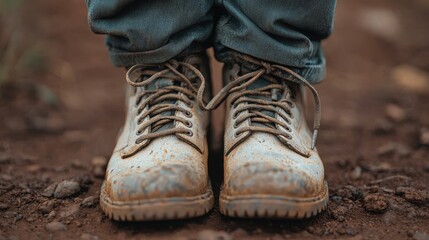 Tender Moments: Partner Tying Loved One's Shoelaces Affectionately in Motion
