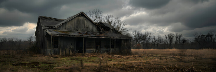The Overwhelming Neglect and Deterioration: An Abandoned Building in Decay