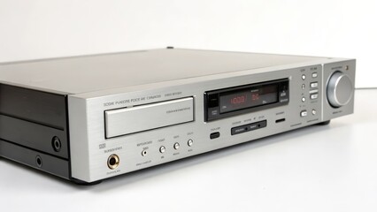 Fototapeta premium Silver Audio Component