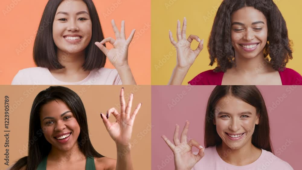 Poster this lively collage captures a diverse group of people expressing joy and positivity through joyful 