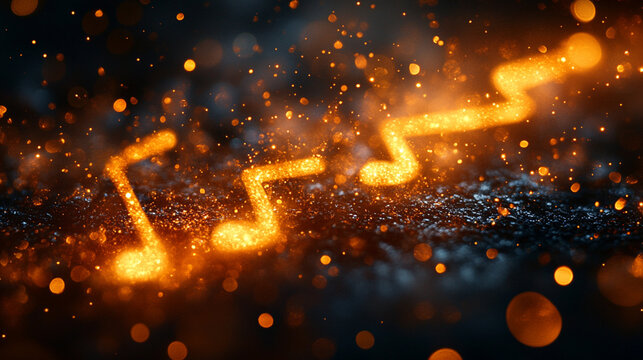 Hi I need images of music notes in a way that stands out that grabs attention in black and gold --ar 16:9 --stylize 750 --v 6.1 Job ID: 1a729843-8bfb-4fe5-8536-0fd6017c9554