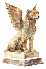 PNG A Sphinx art illustration historical.