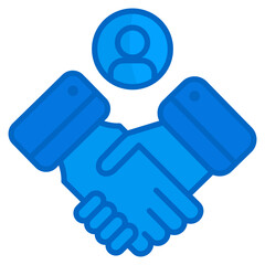 Handshake  Icon Element For Design