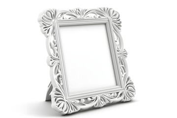 Elegant Ornate Frame Displays Picture Nicely