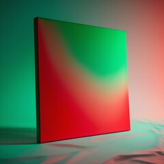 Naklejka premium Vivid Red Green Gradient Background Designs