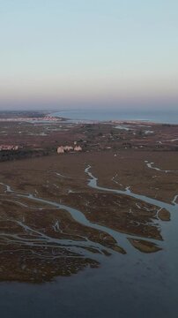 The Amazing River Guadiana. Algarve, Portugal