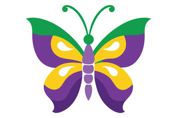 butterfly isolated on white background.