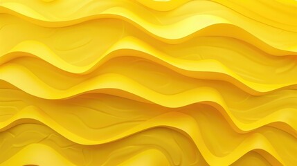 Obraz premium rendering of yellow abstract background with folded paper motif