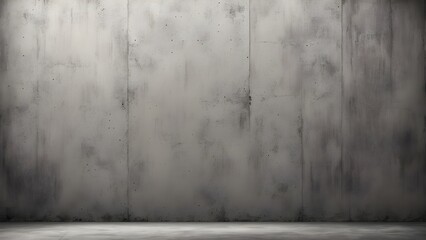 Fototapeta premium High-resolution image of a textured concrete wall and floor, ideal for background or product display.
